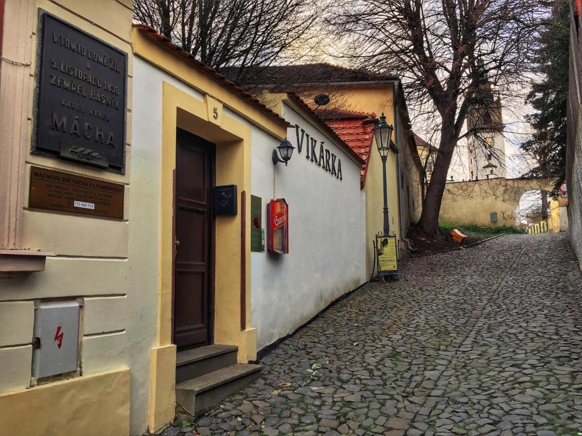 Hotel Vinarna Vikarka Litoměřice Zewnętrze zdjęcie